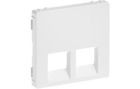Лицевая панель розетки Legrand Valena IN'MATIC/LIFE RJ1/RJ45, белый (755420) - Фото