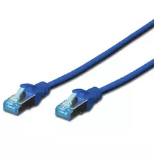Патч-корд DIGITUS cat.5e, SF-UTP, 1м, AWG 26/7, cинего цвета