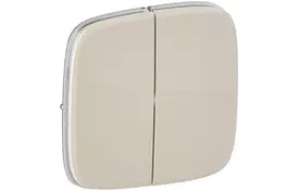 Клавиша выключателя 2-клавишного Legrand Valena IN'MATIC/ALLURE, слоновая кость (755026) - Фото