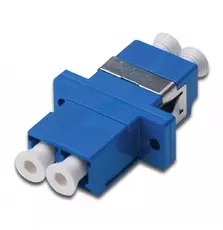 Адаптер Digitus LC/LC duplex, SM, керам.сердечник