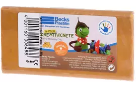 Набор для творчества Becks Plastilin Пластилин 86 г охра (B102349) - Фото