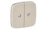 Клавиша 2-клавишного выключателя Legrand Valena Allure с подсветкой Слоновая кость (755226)