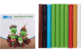 Пластилин восковой Becks Plastilin 150г 7 цветов B101283 - Фото