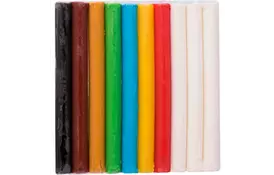 Пластилин восковой Becks Plastilin 150г 8 цветов B101558 - Фото