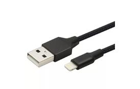 Кабель 2E USB 2.0 to Lightning Cable Alumium Shell Cable, 1m - Фото