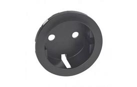 Лицевая панель розетки Legrand Celiane Schuko,  графит - Фото