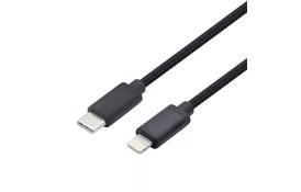 Кабель 2E USB 2.0 Type-C to Lightning USB Cable Alumium Shell Cable, 1m - Фото