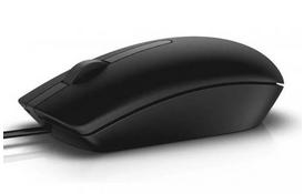 Мышь DELL Optical Mouse-MS116 - Black (570-AAIS) - Фото Мышь DELL Optical Mouse-MS116 - Black (570-AAIS) - Фото