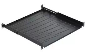 Полка MIRSAN консольная 19 2U 350, RAL 9005 (MR.RAK2U35.01) - Фото