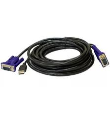 Комплект кабелей D-Link DKVM-CU5 для KVM-переключателей с USB, 4.5м (DKVM-CU5)
