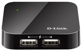 USB-хаб D-Link DUB-H4 4 порта USB2.0 - Фото