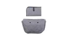 Набор подкладка и коврик для пеленания MyMia серый (NV8802GREY) - Фото