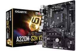 Материнская плата GIGABYTE GA-A320M-S2H V2 - Фото