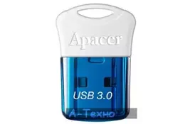 USB флеш накопитель Apacer 8GB AH157 Blue USB 3.0 (AP8GAH157U-1) - Фото