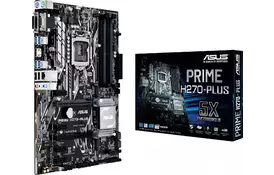 Материнcкая плата ASUS PRIME H270 PLUS/CSM/C/SI - Фото