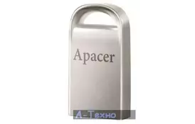 USB флеш накопитель Apacer 32GB AH115 Silver USB 2.0 (AP32GAH115S-1) - Фото