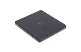 Оптический привод Hitachi-LG Blu-ray Writer USB2.0 EXT Ret Ultra Slim Black (BP50NB40) - Фото