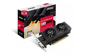 Видеокарта MSI Radeon RX 550 4GB DDR5 low profile OC (RX550_4GT_LP_OC) - Фото