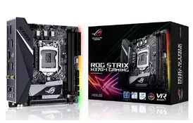 Материнcкая плата ASUS STRIX H370-I GAMING - Фото