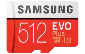 Карта памяти Samsung microSDXC 512GB Evo Plus UHS-І U3 Class 10 - Фото