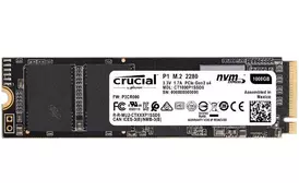 SSD накопитель Micron Crucial P1 1TB M.2 NVMe PCle 3.0 (CT1000P1SSD8) - Фото