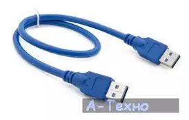 Дата кабель USB 3.0 AM/AM 0.5m EXTRADIGITAL (KBU1631) - Фото