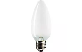 Лампа розжарювання Philips E27 60W 230V B35 FR 1CT/10X10F Stan (921501644214) - Фото