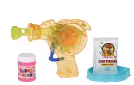 Мыльные пузыри Same Toy Bubble Gun со светом желтый (907AUt-1) - Фото