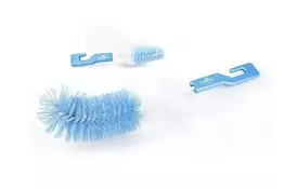 Набор щеток для мытья бутылочек Bayby BBA6405 синий (BBA6405) - Фото