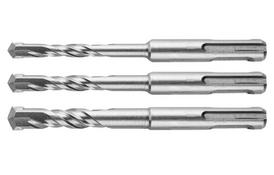 Набор буров VERTO SDS Plus 3 шт (60H680) - Фото