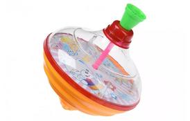 Юла Same Toy Peg-top со светом Happy розовая (8520Ut-2) - Фото