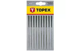Набор надфилей по металлу TOPEX 10 шт 06A020 - Фото