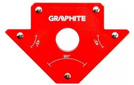 Магнитный сварочный угольник VERTO GRAPHITE 56H902 - Фото