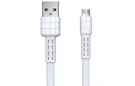Кабель Remax Armor Series MicroUSB Data/Charge 1m White - Фото