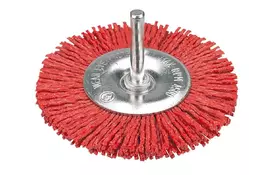 Щетка дисковая VERTO 62H714, 100мм - Фото