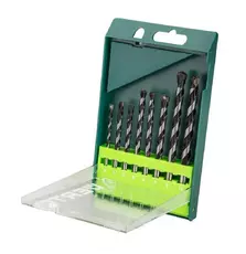 Набор сверл Verto 4, 5, 5, 6, 6, 7, 8, 10 мм, по бетону, 8 шт. (60H302)