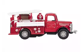 Машинка металическая goki Пожарная ретро-машина бочка (12057G-2) - Фото