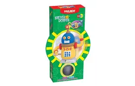 Масса для лепки Paulinda Robot желтый, заводной механизм, шагает (PL-081178-2) - Фото