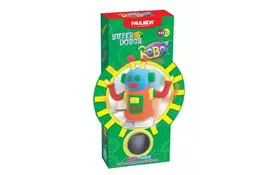 Масса для лепки Paulinda Robot оранжевый, заводной механизм, шагает (PL-081178-3) - Фото