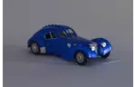 Автомобиль Same Toy 1:28 Vintage Car со светом и звуком синий (HY62-2Ut-5)