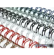 Пружина металлическая, формат А4, диаметр 11.1 мм, белые (возможен любой цвет) (100 шт.) (уп.)