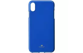 Чехол Goospery для Apple iPhone XS MAX, Jelly Case, NAVY - Фото