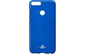 Чехол Goospery для Huawei P Smart, Jelly Case, NAVY (8809550386266) - Фото