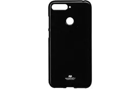 Чехол Goospery для Huawei Y6 2018 Jelly Case Black - Фото