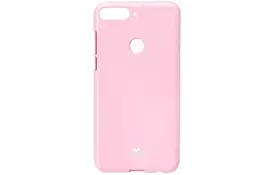 Чехол Goospery для Huawei Y7 prime 2018 Jelly Case Pink - Фото