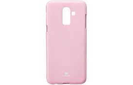 Чехол Goospery для Galaxy J8 2018 (J810) Jelly Case Pink - Фото
