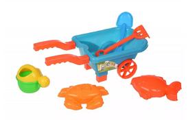 Набор для игры с песком Same Toy 6 единиц голубой (B015-But-2) - Фото