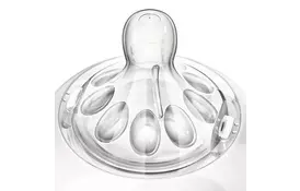 Соска силиконовая Avent NATURAL 3мес+ 2шт (SCF655/27) - Фото