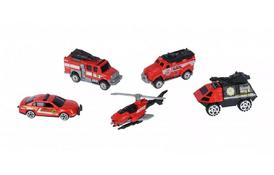 Набор машинок Same Toy Metal Пожарная служба (SQ80865-4Ut) - Фото