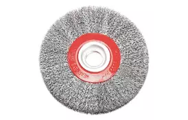 Щетка проволочная дисковая VERTO 62H211, 150мм - Фото